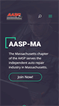 Mobile Screenshot of aaspma.org